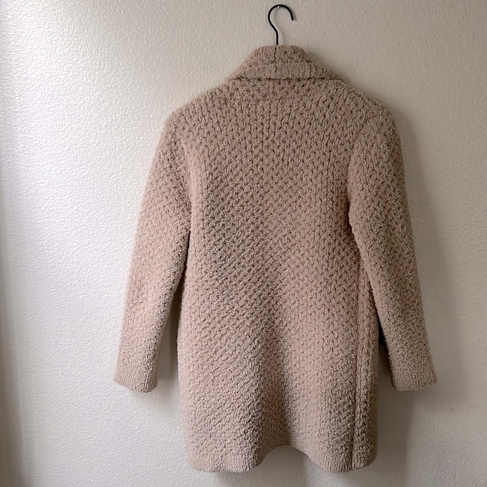 Barefoot Dreams CozyChic® Honeycomb Shawl Cardigan - Picture 8 of 11